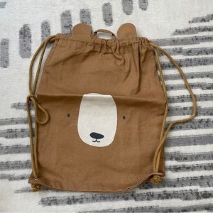 H&M Bear Drawstring Back Pack 🐻